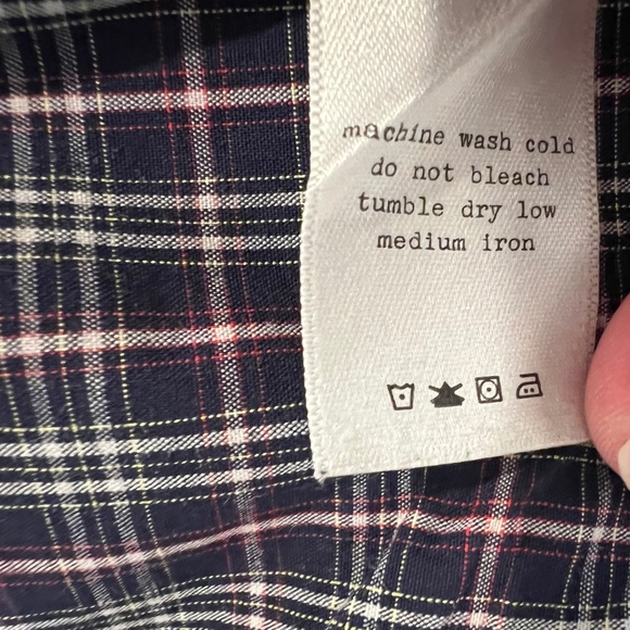 Smart looking Rag & Bone plaid man tailored shirt - Picture 4 of 8